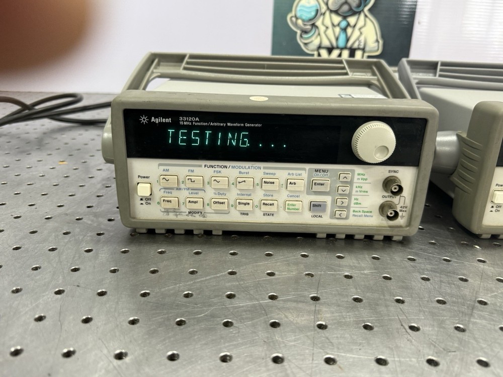 Agilent 33120A Function/Arbitrary Waveform Generator Tested Output AS-IS