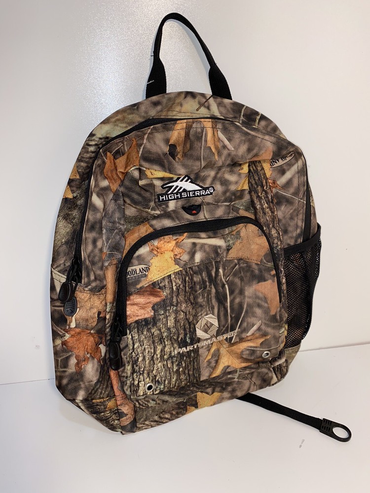 High Sierra Camouflage Backpack