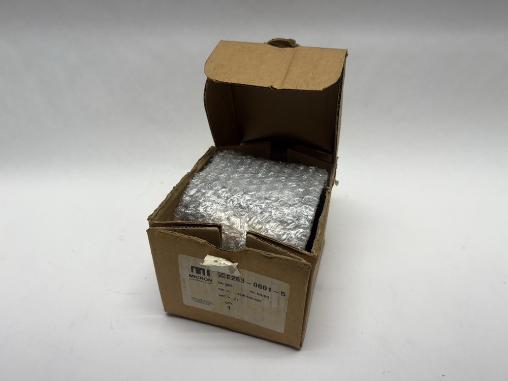 Micron Control Transformers EconoTRAN E263-0601-5 263VA, 50/60 Hz