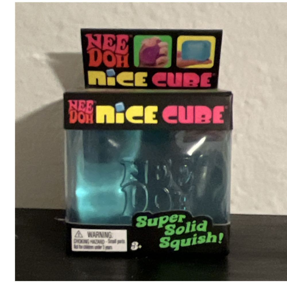 NeeDoh Nice Cube Blue BRAND NEW in box