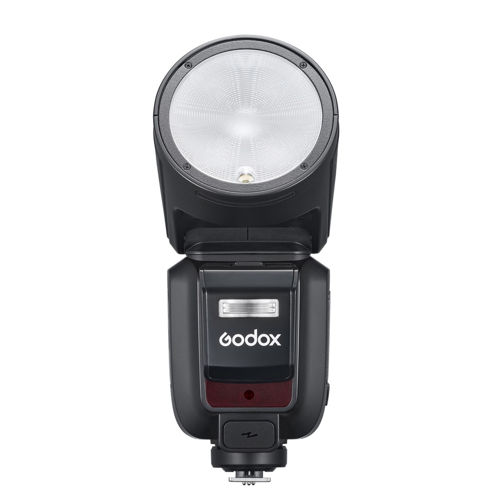 US Godox V100C Round Head Camera Flash Wireless Transmission Speedlight Flash