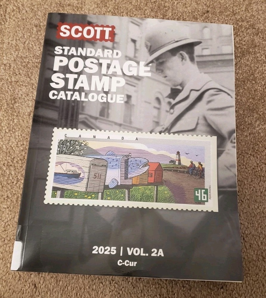 2025 Scott Postage Stamp Catalogue/Catalog Volume 2A and 2B Ex Library