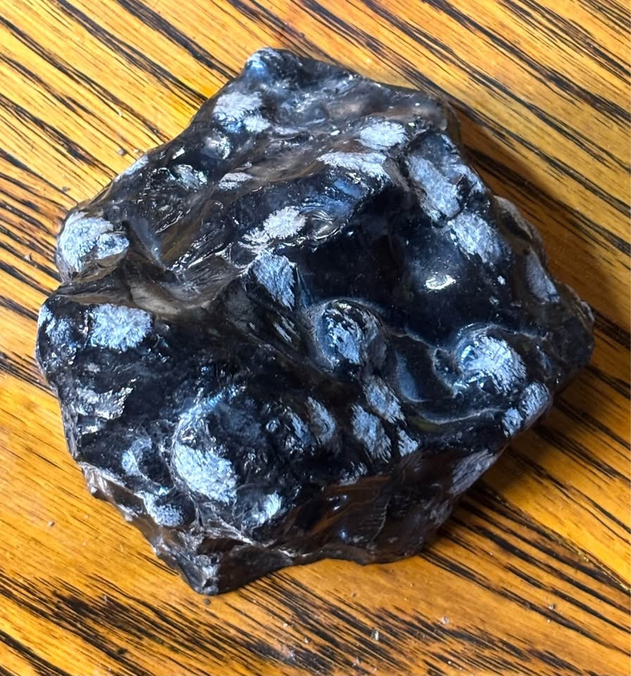 Beautiful 430 Gram Snowflake Obsidian Specimen!