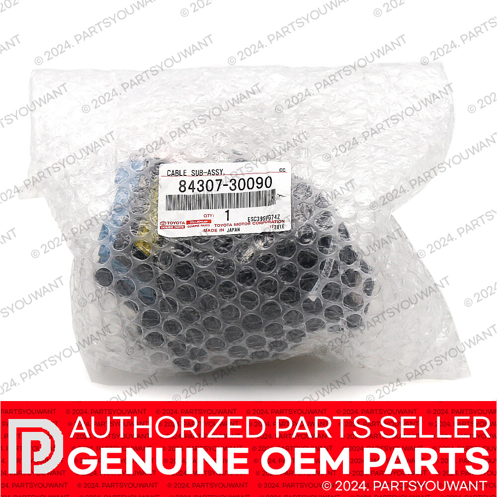 GENUINE Toyota Lexus Scion OEM Spiral Cable with Sensor 84307-30090 / 8430730090