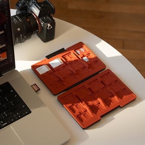 SD CARD HOLDER CONVERGE IMAGE GUARD PRO72 24 SD/48 MICRO SD HARD SHELL CASE