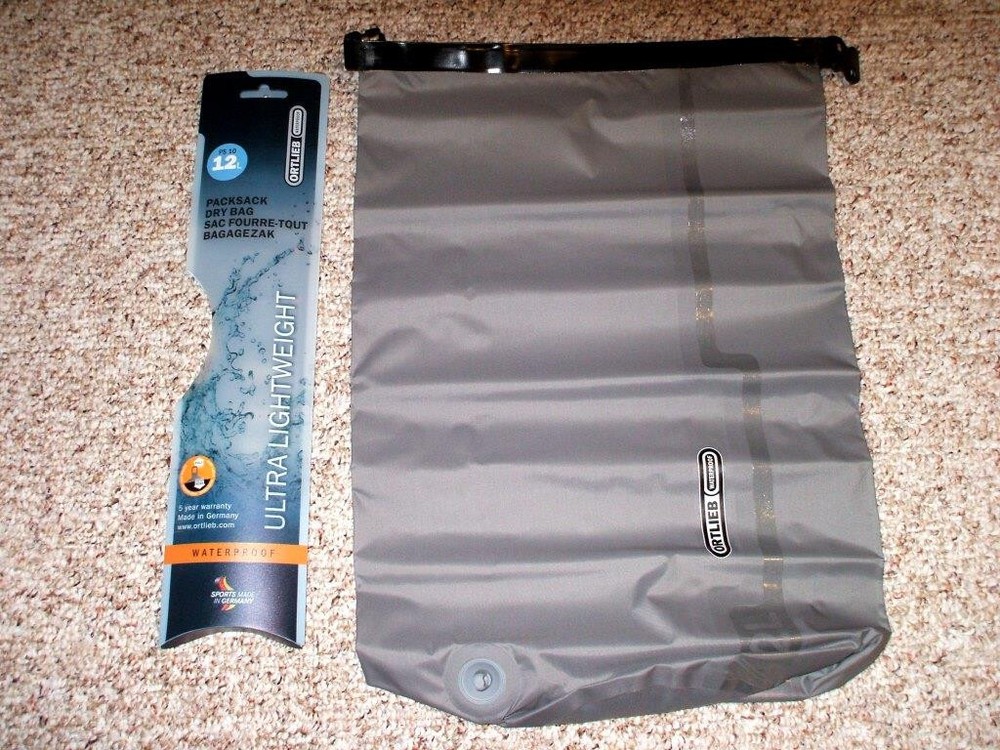 Ortlieb: Ultralight Compression Dry Bag with Valve