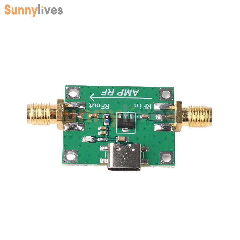 SBB5089 20dB Gain RF Module 5MHz–6GHz RF Power Amplifier RF Preamplifier Module