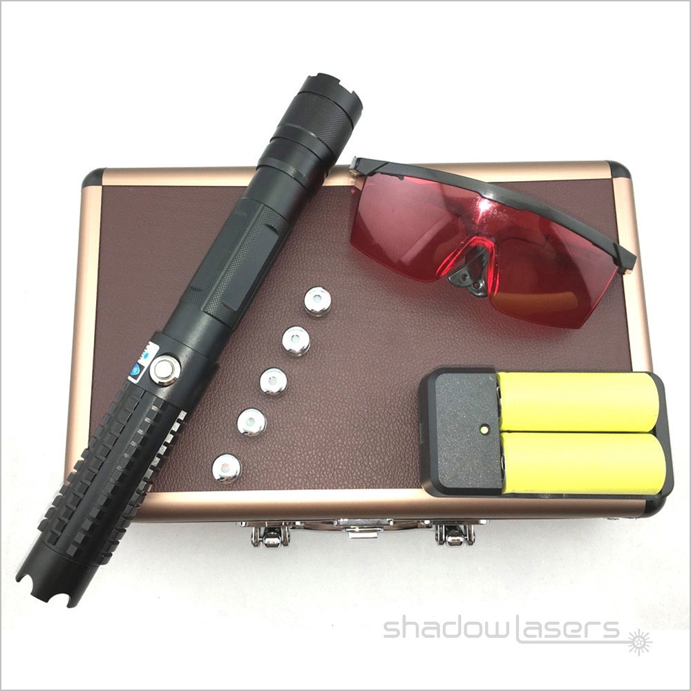 LMX8B Adjustable Focus Blue Laser Pointer 450nm Visible Beam Light laser Pen