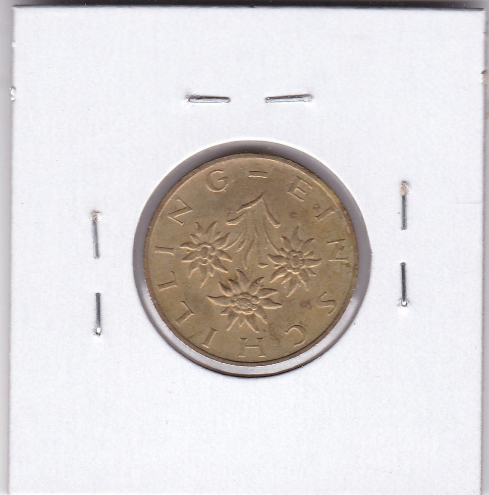 1996 Austria 1 Schilling