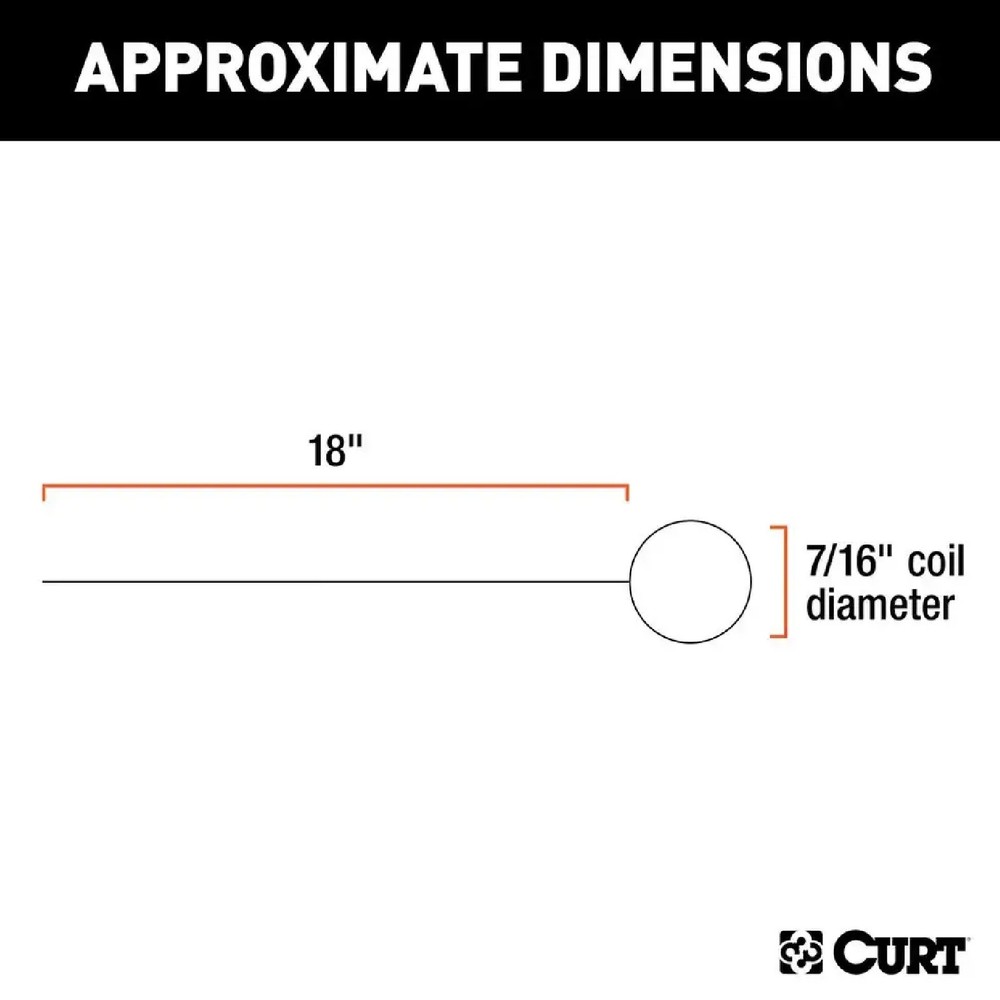 Curt 58410 7/16" Fish Wire / Pull Wire