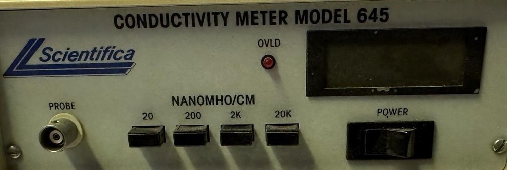 Scientifica 645 Conductivity Meter Digital Display