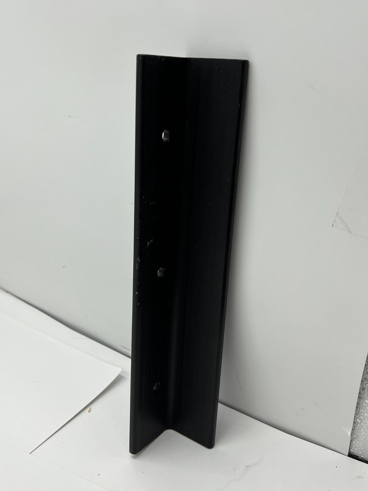 Securitron HEB-2BK-12 Header Extension Bracket 2 x 2 x 12" Black Anodized Finish