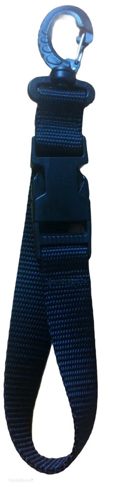 Fin Keeper Holder Strap Scuba Diving Clip Black