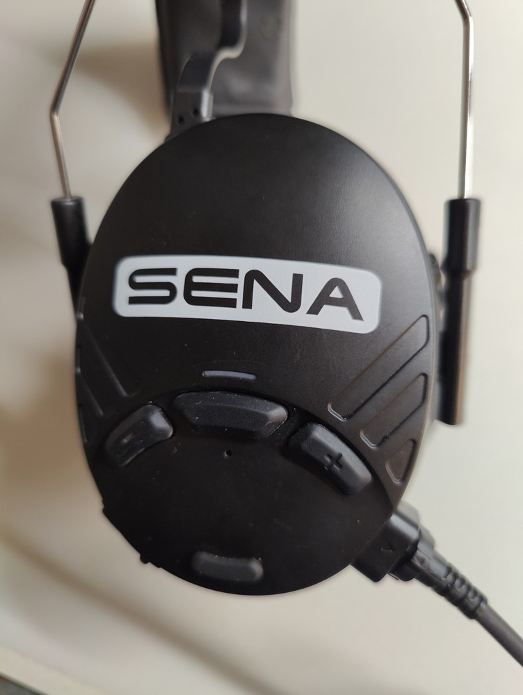 Sena Tufftalk M TUFFTALK-M-01 Over-the-Head Long Range Bluetooth Headset, READ