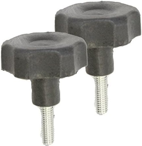 Modern 2-Pack Alloy Steel Miter Stand Knobs for Enhanced Tool Performance