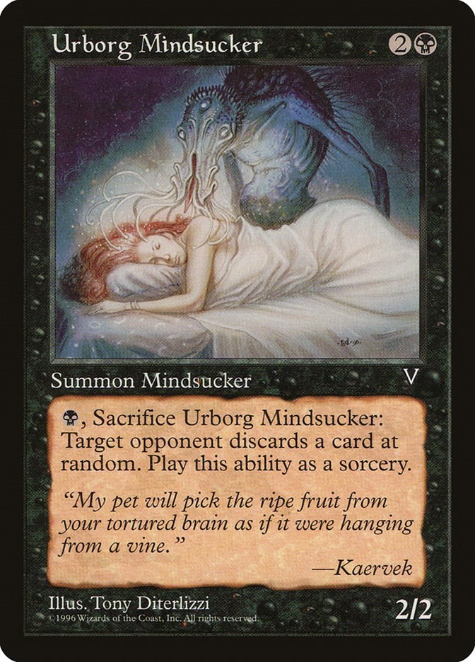 Urborg Mindsucker Visions N/A MTG MP