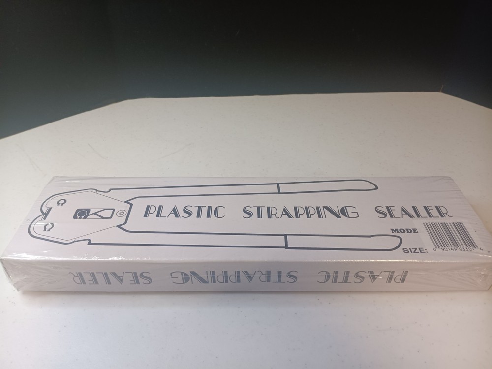 PLASTIC STRAPPING SEALER NEW  & sealed 1/2"