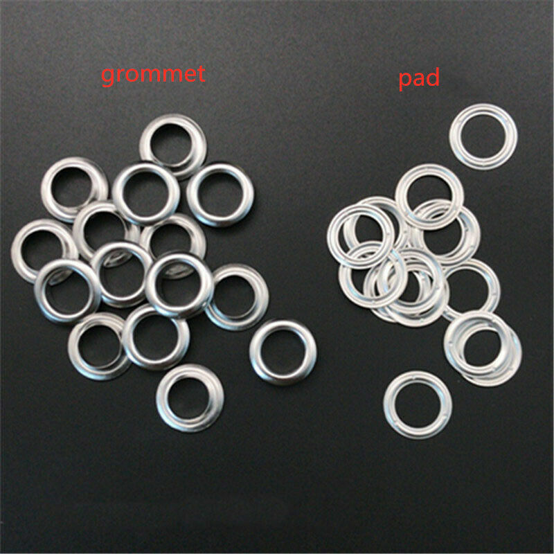 100PCS Leather Rivet Loops 12mm With Installation Tools
