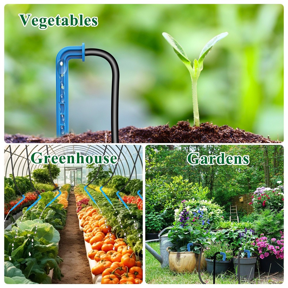 Drip lrrigation Kit System, Solar Automatic DlY Watering Device Supported Plants