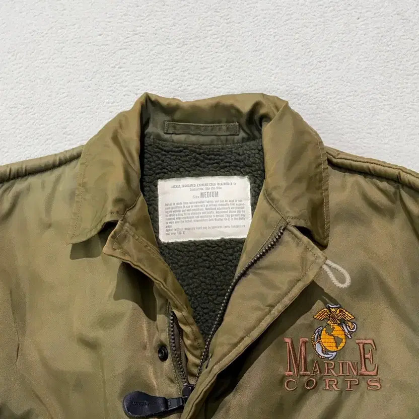 US Marine Corps Replica A-1 Deck Jacket Medium 100 Official