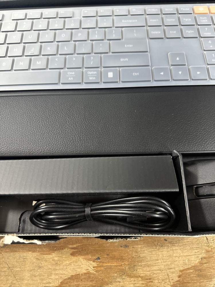 ProtoArc Wireless Keyboard and Mouse, KM60 Full-Size Bluetooth Keyboard Mouse
