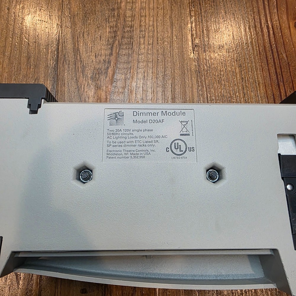 ETC Sensor D20AF Dimmer Module RACK Module - 1 Unit