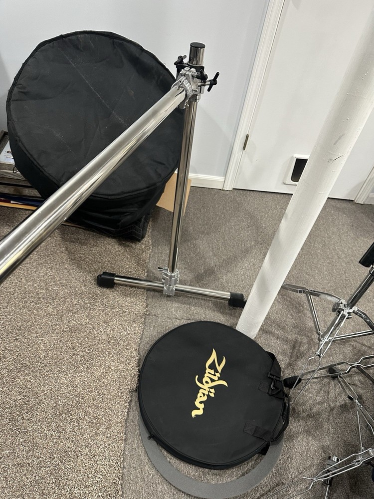 DW Complete Drum Rack Main And Side Rack With Cymbal Stands
