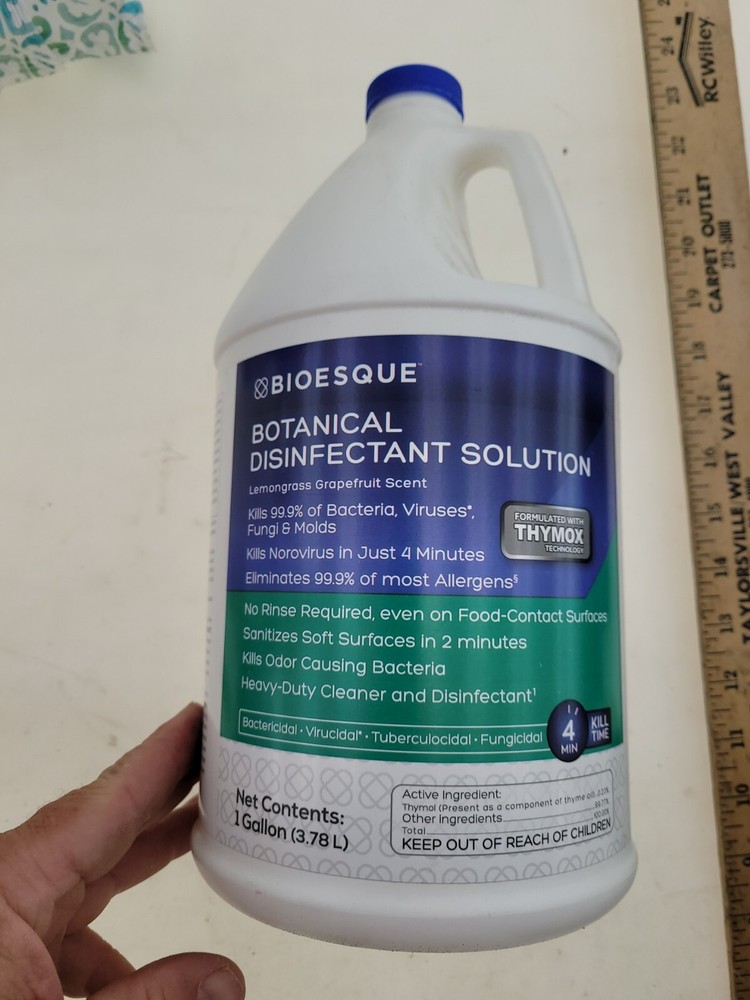 Bioesque Botanical Disinfectant Clean Sanitize  Solution - 1 Gallon
