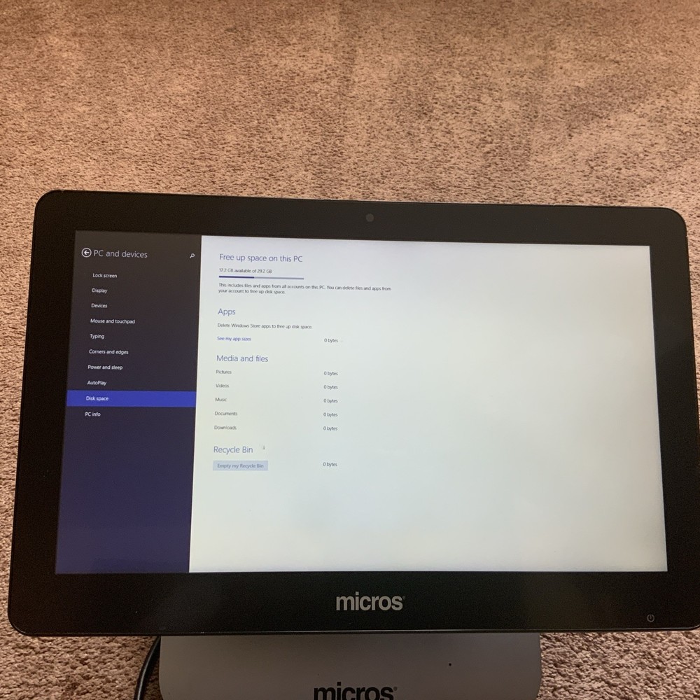 Micros m-workstation 610