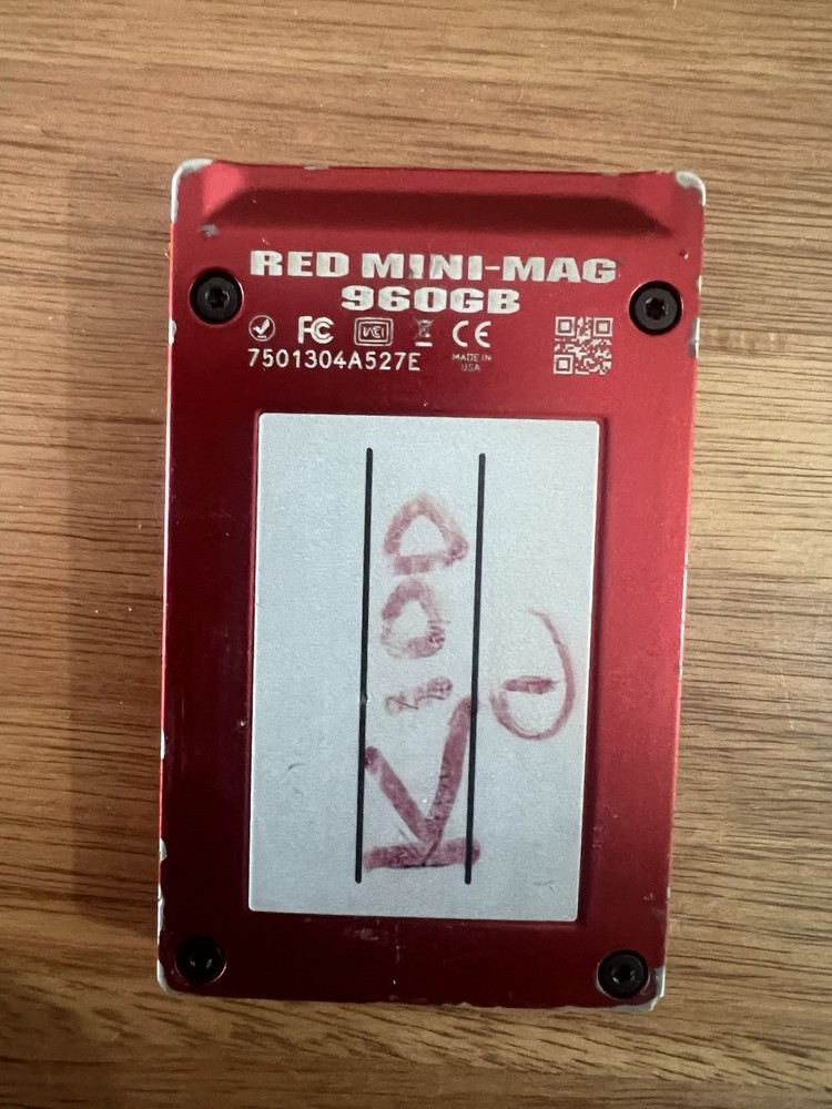 Red Camera SSD 960GB