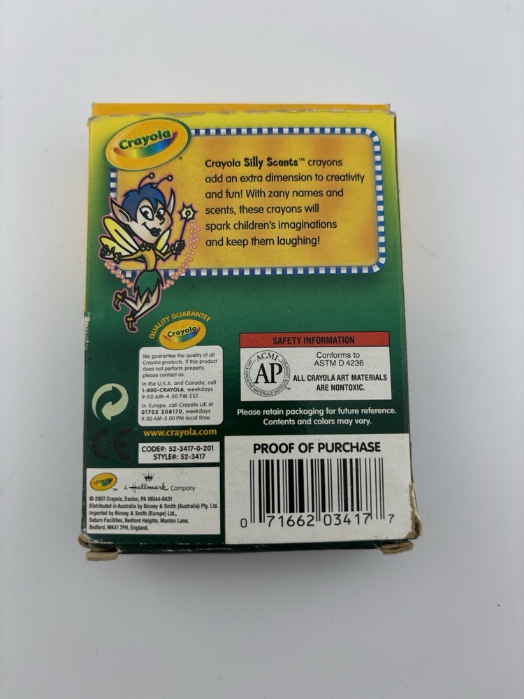 Crayola Silly Scents Fun-Smelling Crayons 2006