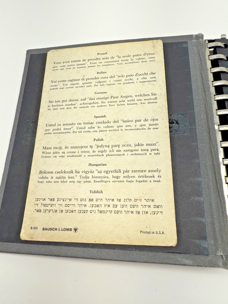 Pseudo-IsoChromatic Plates for Testing Color Perception 1965 Beck