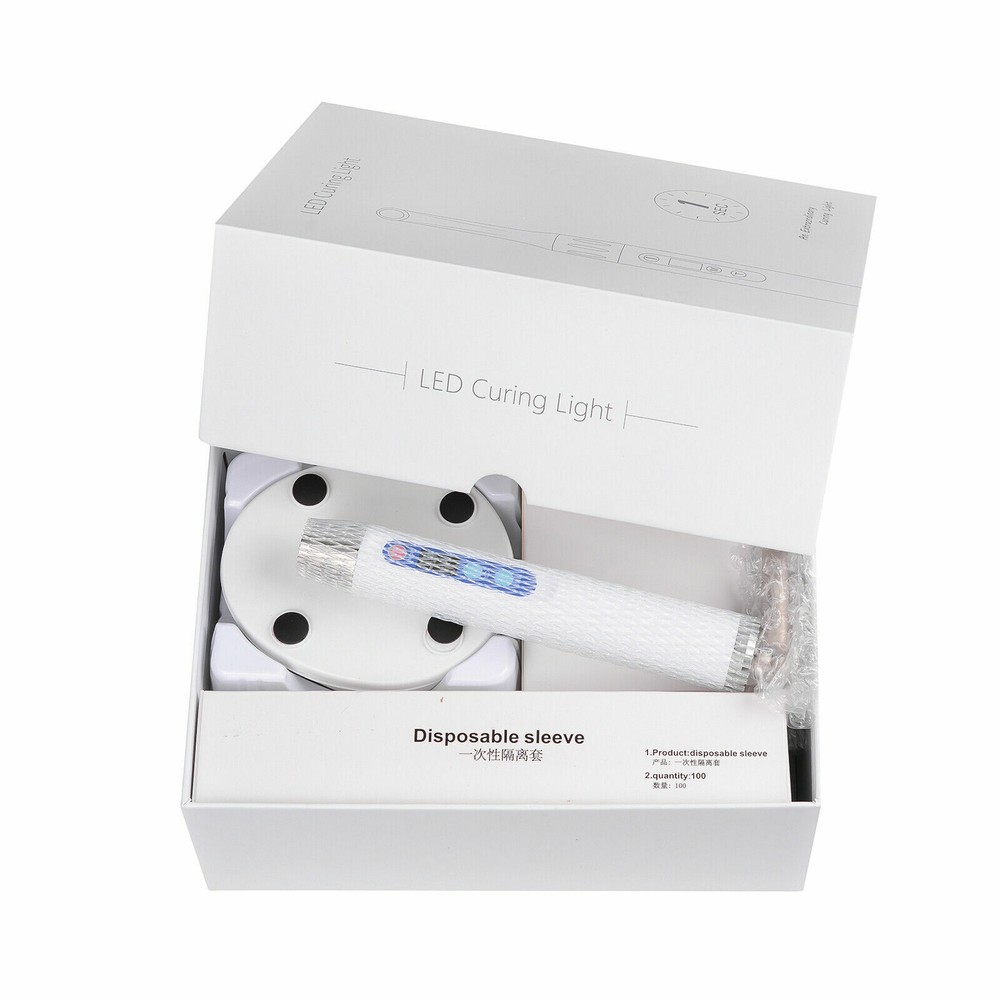 Dental Cordless iLed Type 1 Second LED Curing Light 2300mW/c㎡ Blue Light White