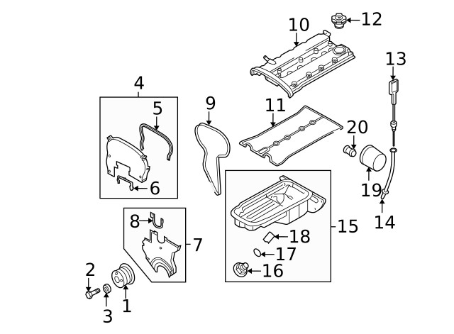 Genuine GM Timing Belt 96858745