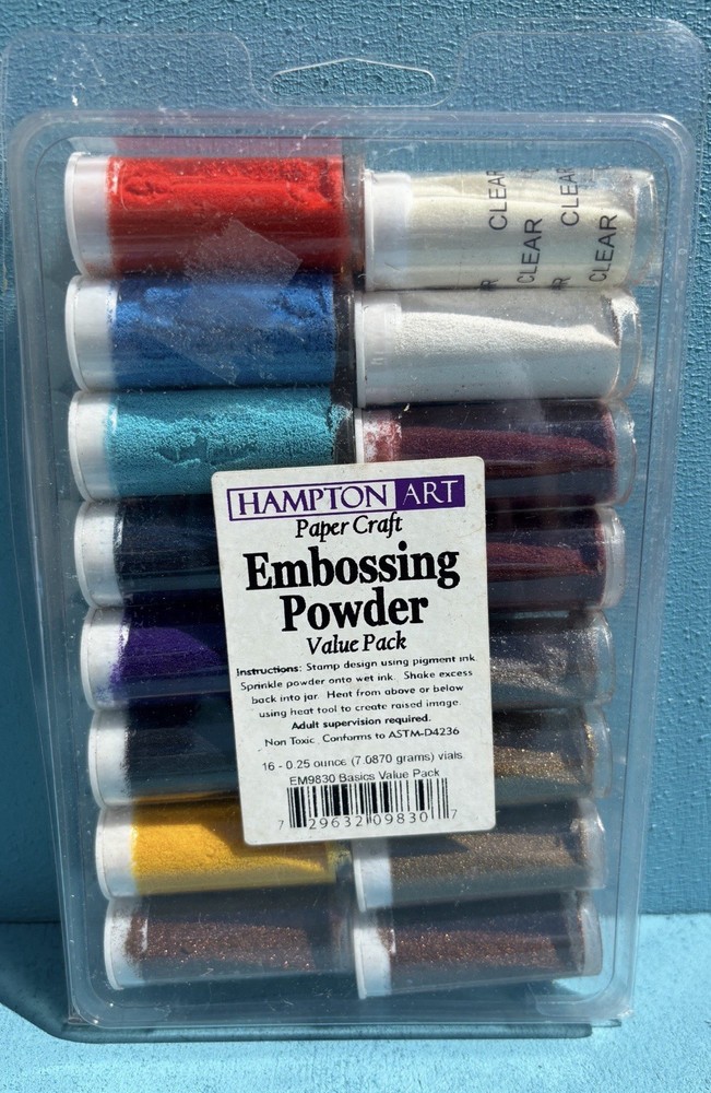Hampton Art Assorted Embossing Powder Value Pack