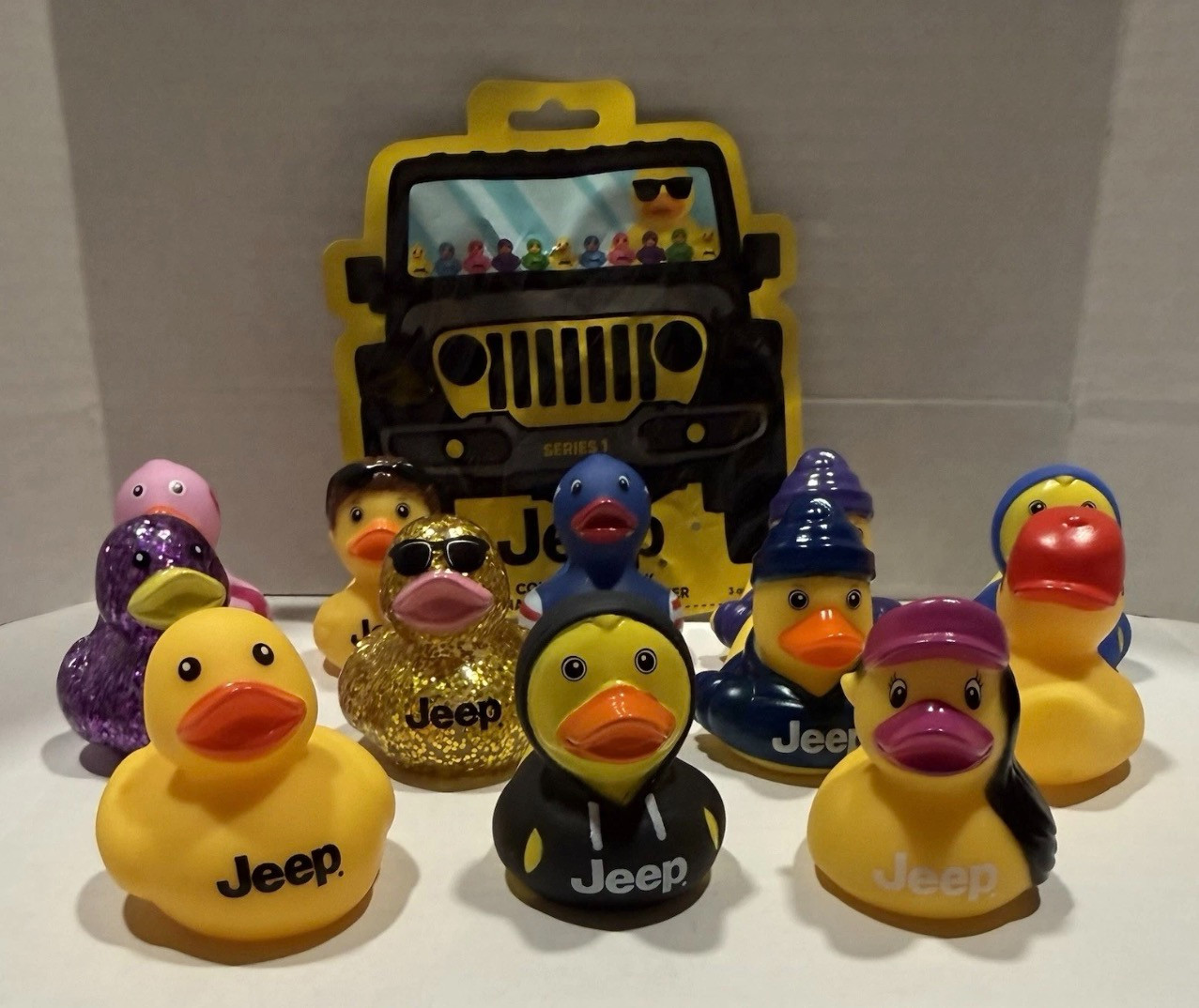Jeep Branded 2" Rubber Ducks ~ All Ducks Have Jeep Logo ~ You Choose ~ NEW
