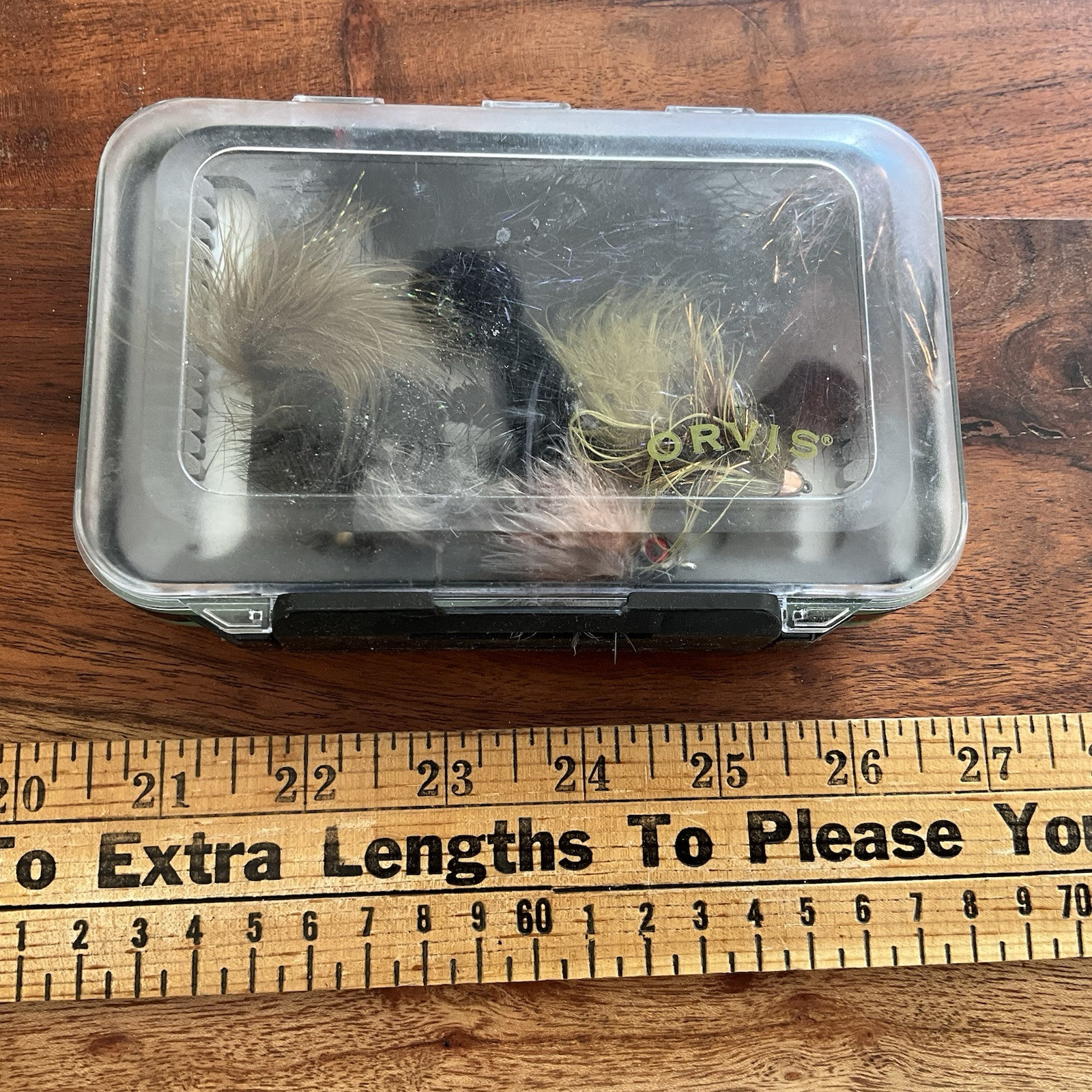 Rare ORVIS FLY BOX With Flies Lures