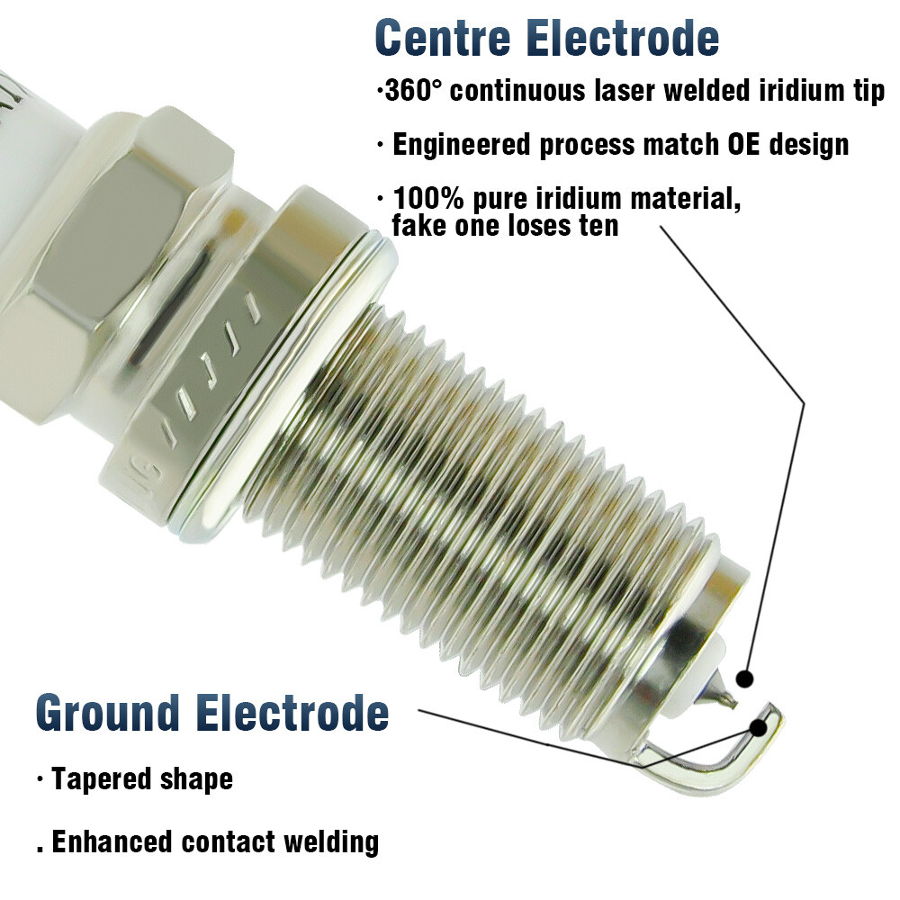 6 Pack Ignition Coil & Iridium Spark Plug For Infiniti M35 G35 I35 FX35 V6 UF349