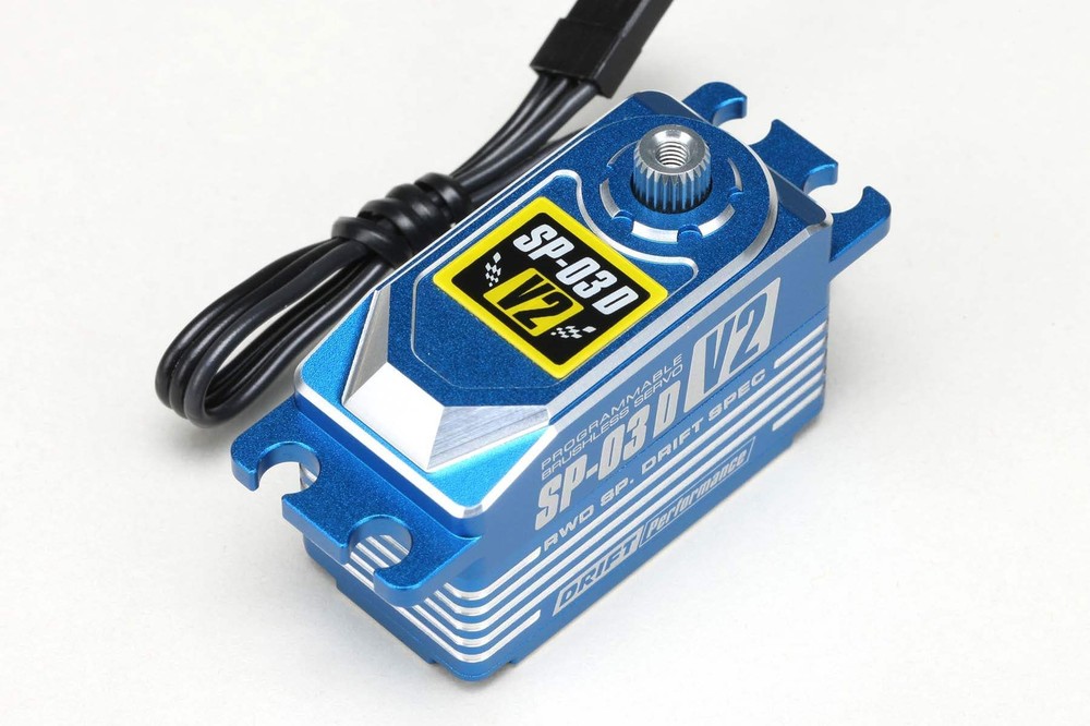 Yokomo SP-03 D V2 Programable Brushless Drift Servo (Blue) [SP-03DV2BL]