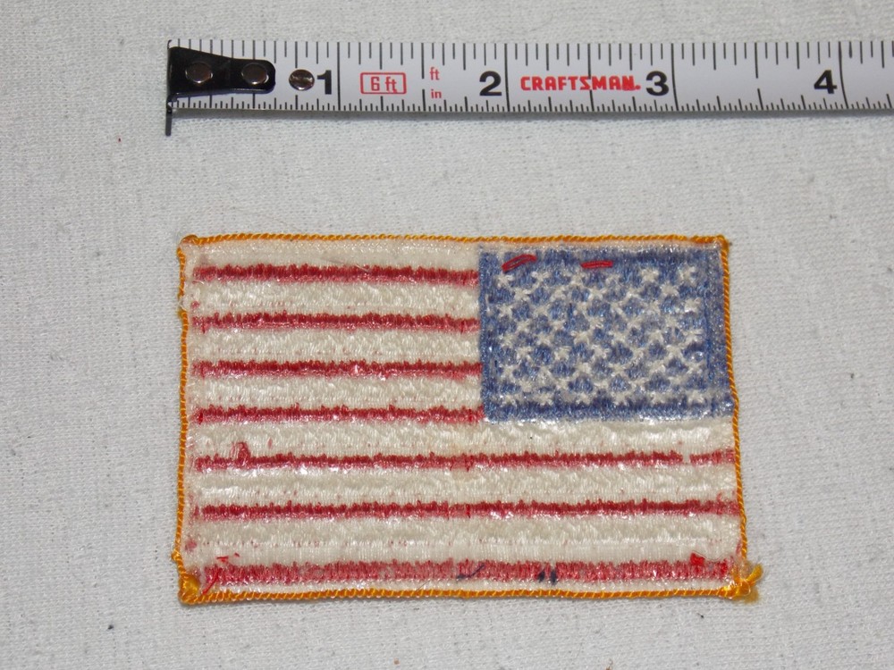 Sew on Patch U.S. Army Uniform Patch Flag 3.25"x2"