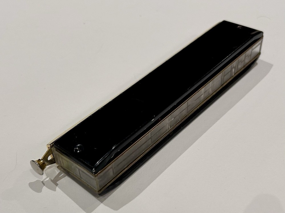Vintage Hohner Super 64x Chromatic harmonica
