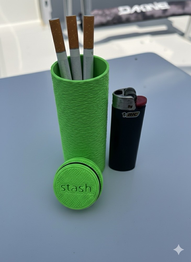 Stash It Contraband Container For Pre Rolls, Joints, Cigarettes