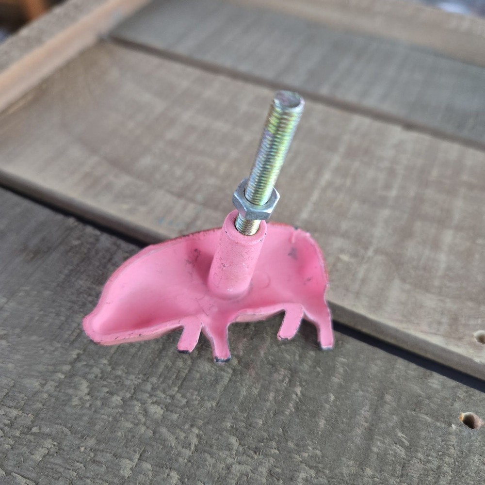 Solid Metal PIG Drawer Pull Handle (7" × 2.25" / 3oz)