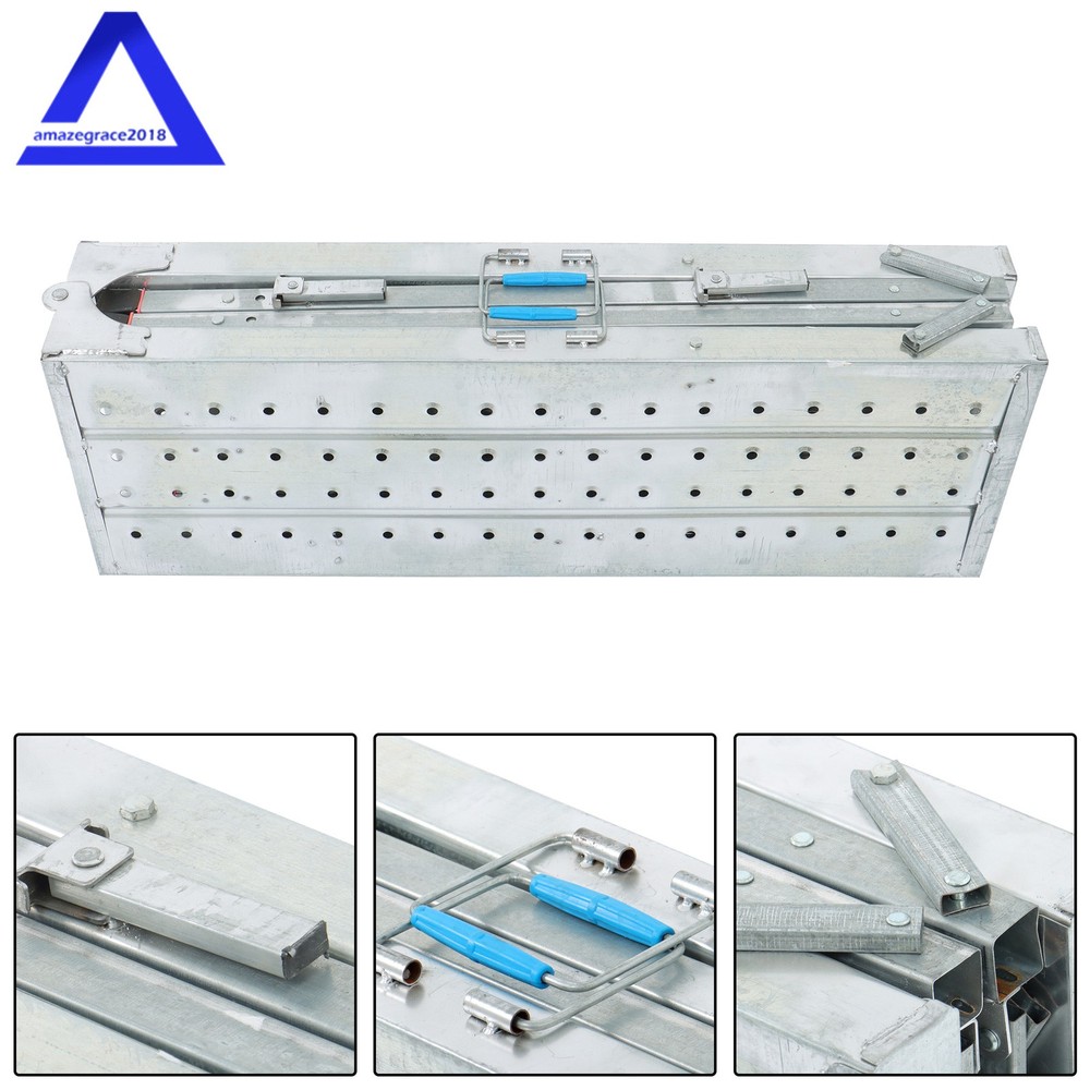 1.8m Portable Folding Scaffolding Platform Work Bench Scaffold Step Ladder