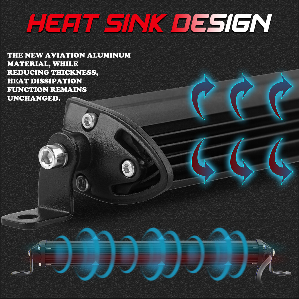 For Can-Am Maverick X3 Roof 6D 50" +7" LED Light Bar+4" Dual Color Pods Wire Kit