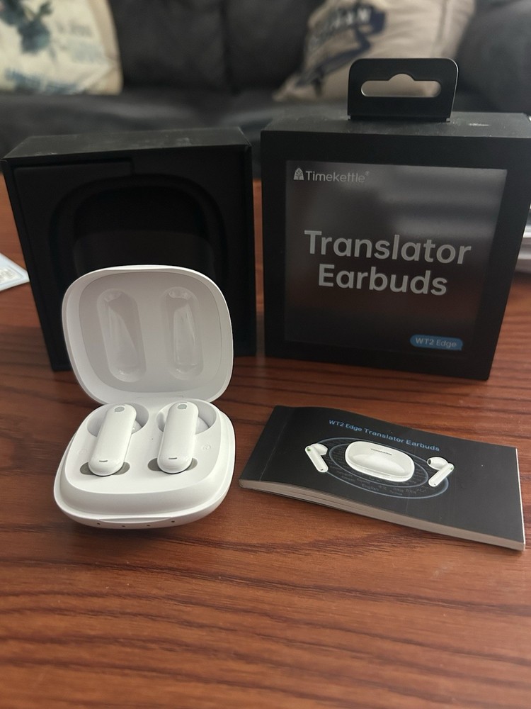 Timekettle WT2 Edge Real Time Translation Earbuds 40 Languages