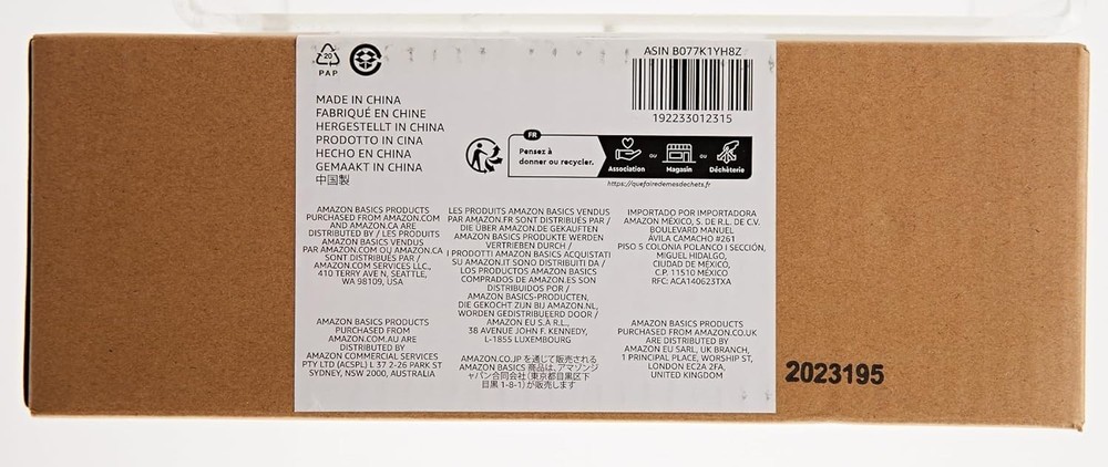 AmazonBasics Portable Security Case Lock Box Safe, Combination Lock, XL6