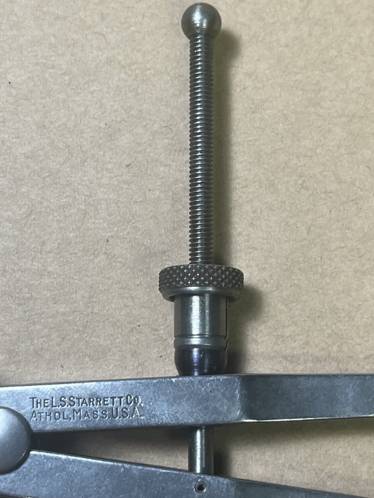 LSS Starrett Fay Pattern Inside Calipers Machinist tool