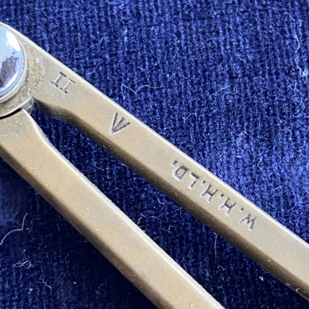 Antique Old Brass Drawing Compass