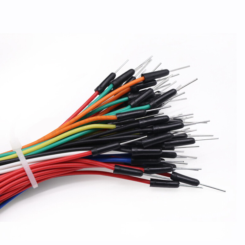 Jumper Wire Breadboard Cable Connecting Wire Length 12cm-25cm 65pcs/bundle